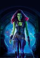 Gamora Gotg Textless Poster