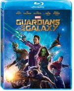 Guardians Of The Galaxy Blu-ray standard Cover