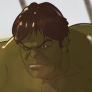 Hulk voiced by Mark Ruffalo in Earth-51825.