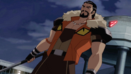 Kraven the Hunter voiced by Diedrich Bader in Ultimate Spider-Man.