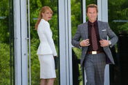 Pepper Potts and Aldrich Killian