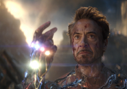 Iron Man portrayed by Robert Downey Jr. in the Marvel Cinematic Universe.