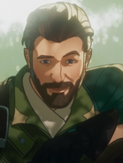 Rogers Hood voiced by Josh Keaton in Earth-Forerunner Steve Rogers.