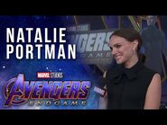 Natalie Portman talks girl power in the Marvel Universe LIVE from the Avengers- Endgame Premiere