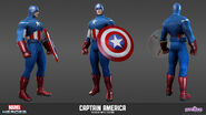 MarvelHeroes ModelSheet CaptainAmerica Avengers