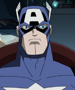 Captain America voiced by Brian Bloom in The Avengers: Earth's Mightiest Heroes.