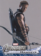 Hawkeye promo card.