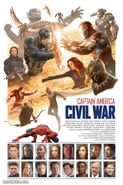 Captain America Civil War by Paolo Rivera