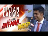 Divian Ladwa at Marvel Studios' Ant-Man and The Wasp Premiere