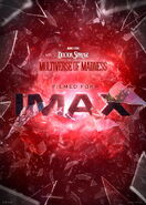 Multiverse of Madness Filmed for IMAX Poster