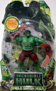 "Shield Smash Hulk" push a button to make him smash his shield together