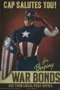 Captain America War Bonds poster #1.