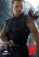 Hawkeye Character Poster