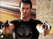 Punisher portrayed by Thomas Jane in The Punisher.