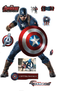 Captain America Fathead Poster