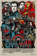 Mondo Captain America Civil War poster