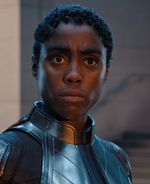Captain Marvel portrayed by Lashana Lynch in Earth-838 of the Multiverse.