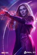 Scarlet Witch InfinityWar poster