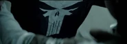 The Punisher's shirt.