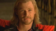 Thor in Odin's Throne room.