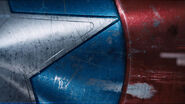 Cap's shield featured in the end credits.