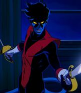 Nightcrawler voiced by Adrian Hough in the Marvel Animated Universe.