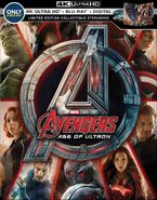 Avengers Age of Ultron Best Buy Exclusive Steelbook 4K Blu Ray