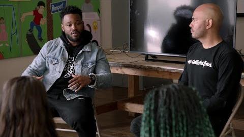 Black Panther - Ryan Coogler Surprises Students at Ghetto Film School Fellows Program