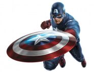 Captain America's Promotional Art.