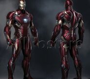 Captain America Civil War Concept Art Iron Man Armor