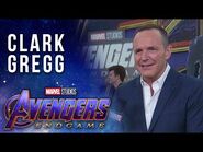 Clark Gregg looks back on Coulson LIVE at the Avengers- Endgame Premiere