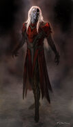 Concept art of Malekith from Thor: The Dark World.