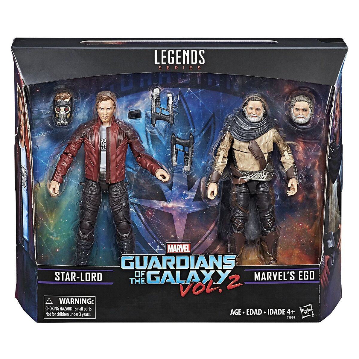 Diamond Select Toys Marvel Select Guardians of The Galaxy 2 Star-Lord &  Rocket Action Figure