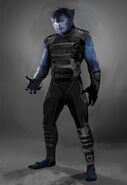 Concept art for Beast in X-Men: Days of Future Past.