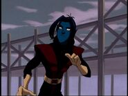 Nightcrawler voiced by Brad Swaile in the Earth-11052 timeline.