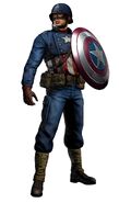 3D Concept Art model for Captain America: Super Soldier, Alternate WWII Costume.