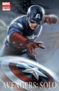 Captain America Avengers prequel comic #1 cover.