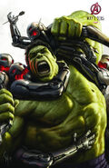 Concept Art of The Hulk