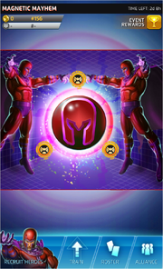 Magnetic Mayhem Event Screen