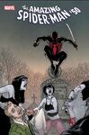 Halloween variant (The Amazing Spider-Man #50 (Vampire Hunter Horror Variant) by Aaron Kuder (2018))