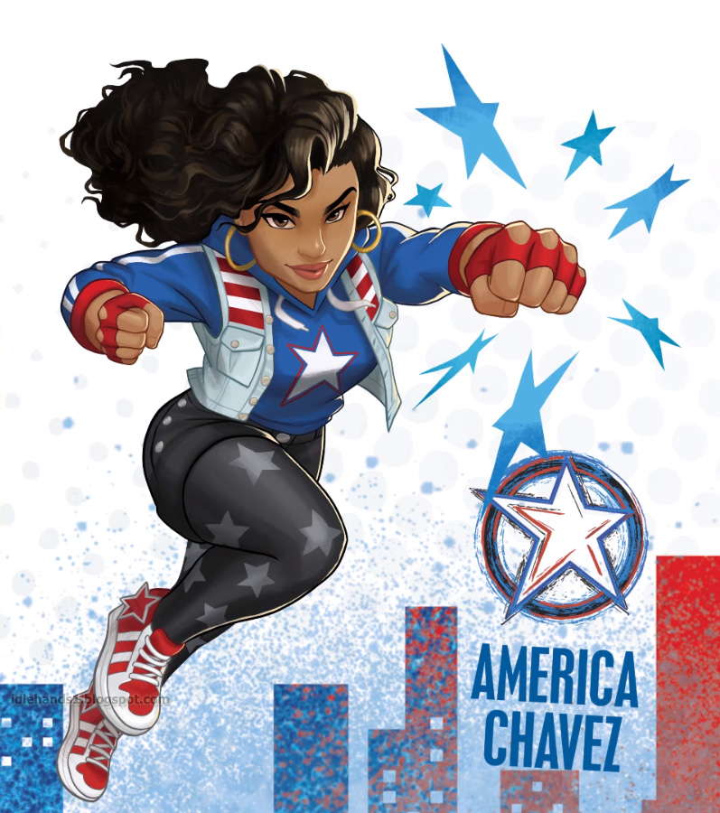 America Chavez Marvel Rising Wiki Fandom 