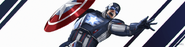 Nameplate Captain America Social