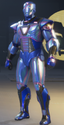 Outfit Iron Man Blue Holo