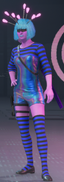 Outfit Kate Bishop Blue Holo