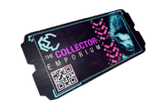 Collector's Emporium Ticket.