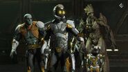 Golden Guardians outfits in Chapter 14.