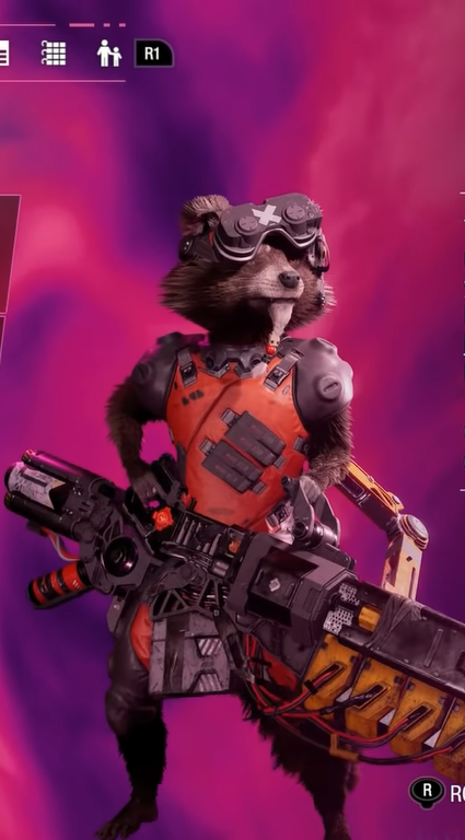 Disney nuiMOs Rocket Inspired Outfit, Guardians of the Galaxy