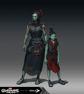 Concept with Kamaria by Frédéric Bennett.