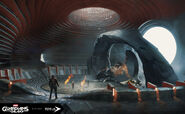 Throne room concept by Frédéric Bennett.