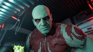 Drax wakes Peter up in Chapter 1.